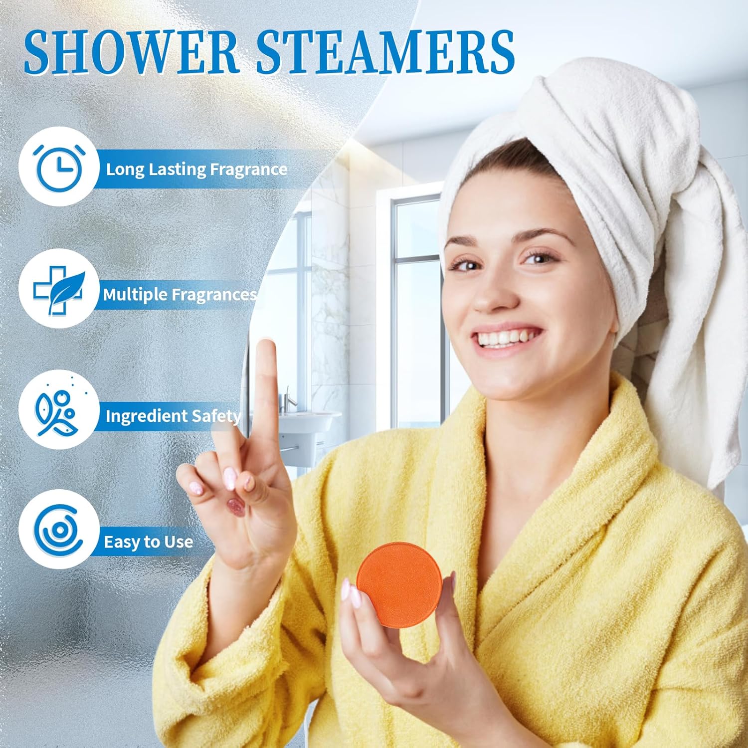 18-Pack Shower Steamers, Mothers Day Presents for Mom, Shower Bath Bombs with Individually Wrapped, Variety Shower Tablets, Mother’s Day Presents/Birthday Presents for Women