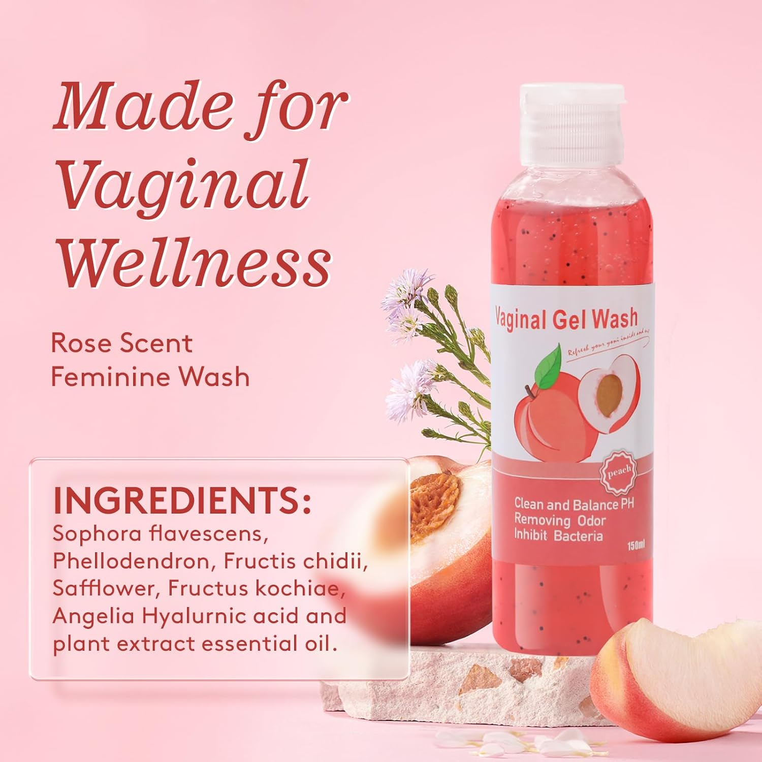 Feminine Wash  Yoni Oil  Yoni Soap Set for Women, Yoni Wash for Vaginal Ph Balance Remove Odor Moisturizing, 1 Fl.Oz Feminine Oil  5.07 Fl.Oz Vaginal Wash 3.53 Oz Yoni Soap Bar