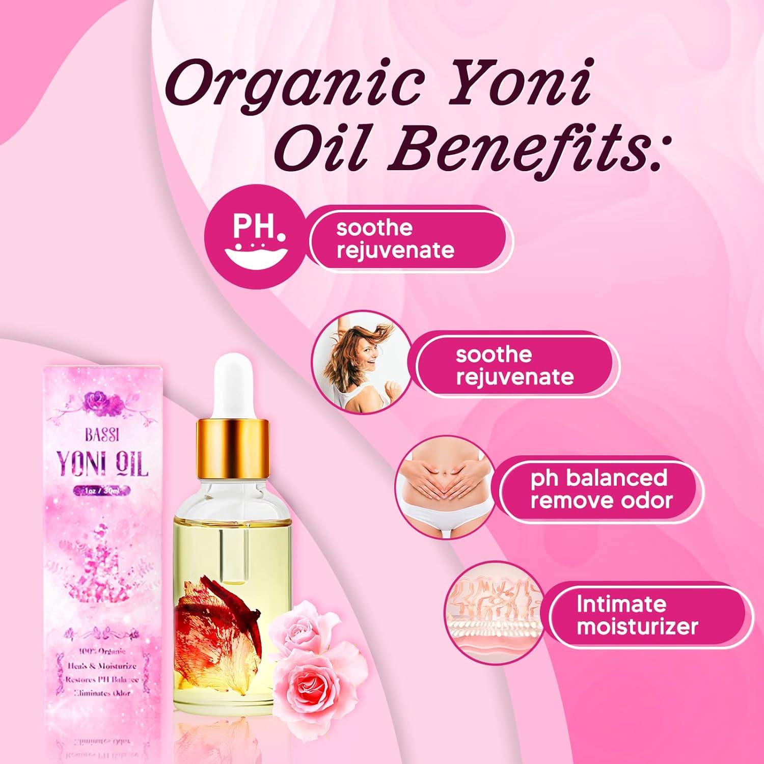 Feminine Wash  Yoni Oil  Yoni Soap Set for Women, Yoni Wash for Vaginal Ph Balance Remove Odor Moisturizing, 1 Fl.Oz Feminine Oil  5.07 Fl.Oz Vaginal Wash 3.53 Oz Yoni Soap Bar