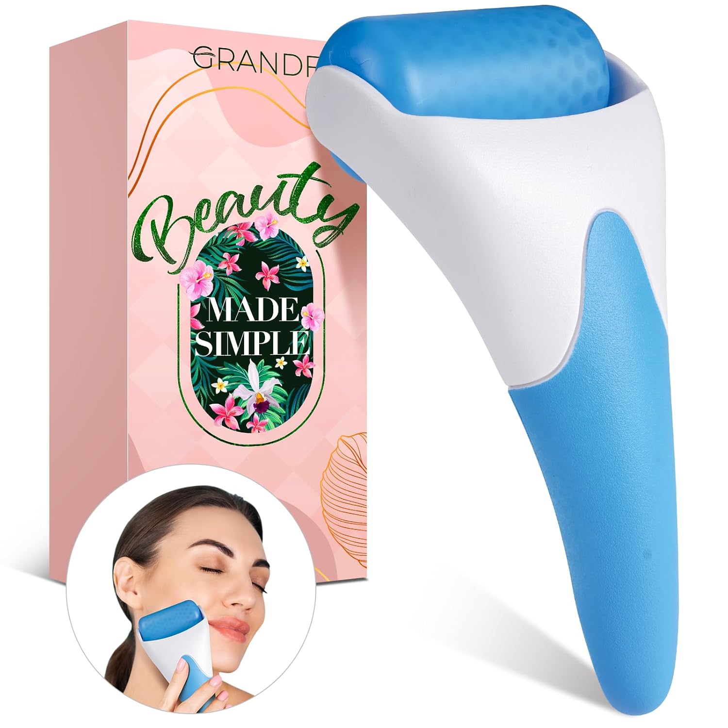 Gifts for Women Christmas Stocking Stuffers: Face Roller Gua Sha Tool Set Unique Birthday Present Ideas Gadget for Wife Mom Her Girls Sister Female Who Have Everything - Facial Skin Beauty Massager