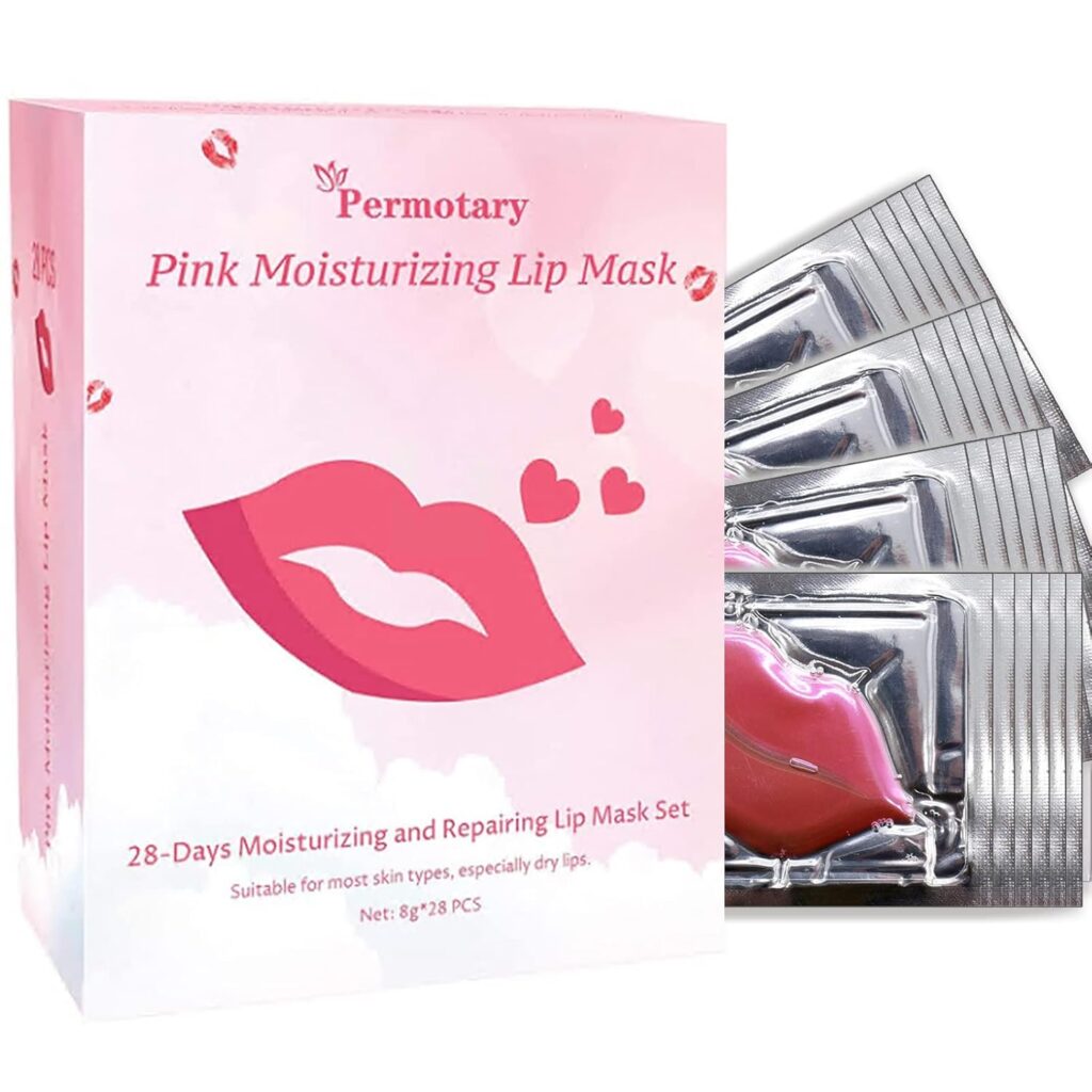 Permotary 30 PCS Moisturizing Lip Mask Crystal Lip Care Pads Mask for Moisturizing  Reducing Chapped, Smoothing, Fine Lines-Lip Patches with Moisture Essence to Firms  Hydrate and Plump Your Lips