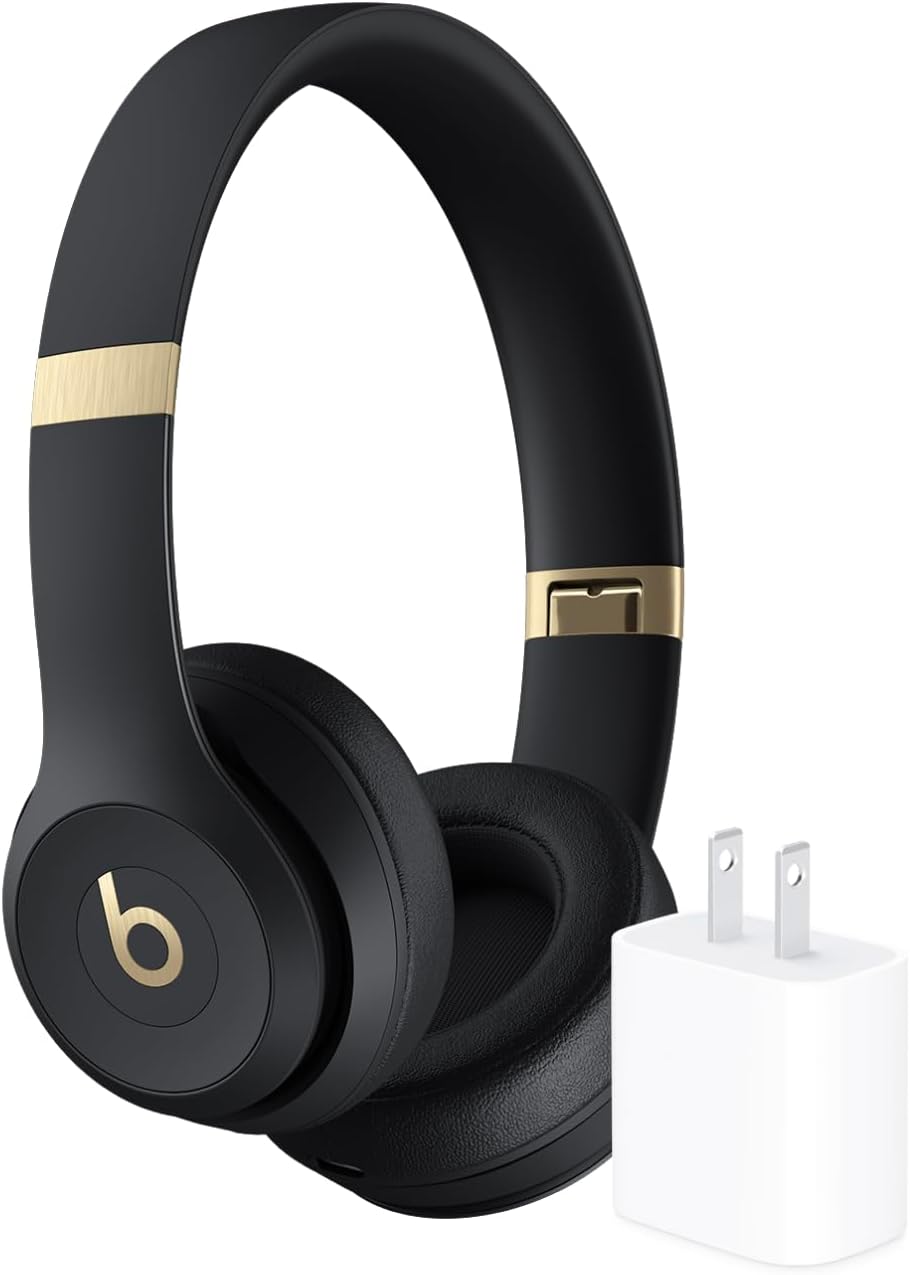 Beats Solo 4 - Wireless Bluetooth On-Ear Headphones, Apple  Android Compatible, Up to 50 Hours of Battery Life - Slate Blue