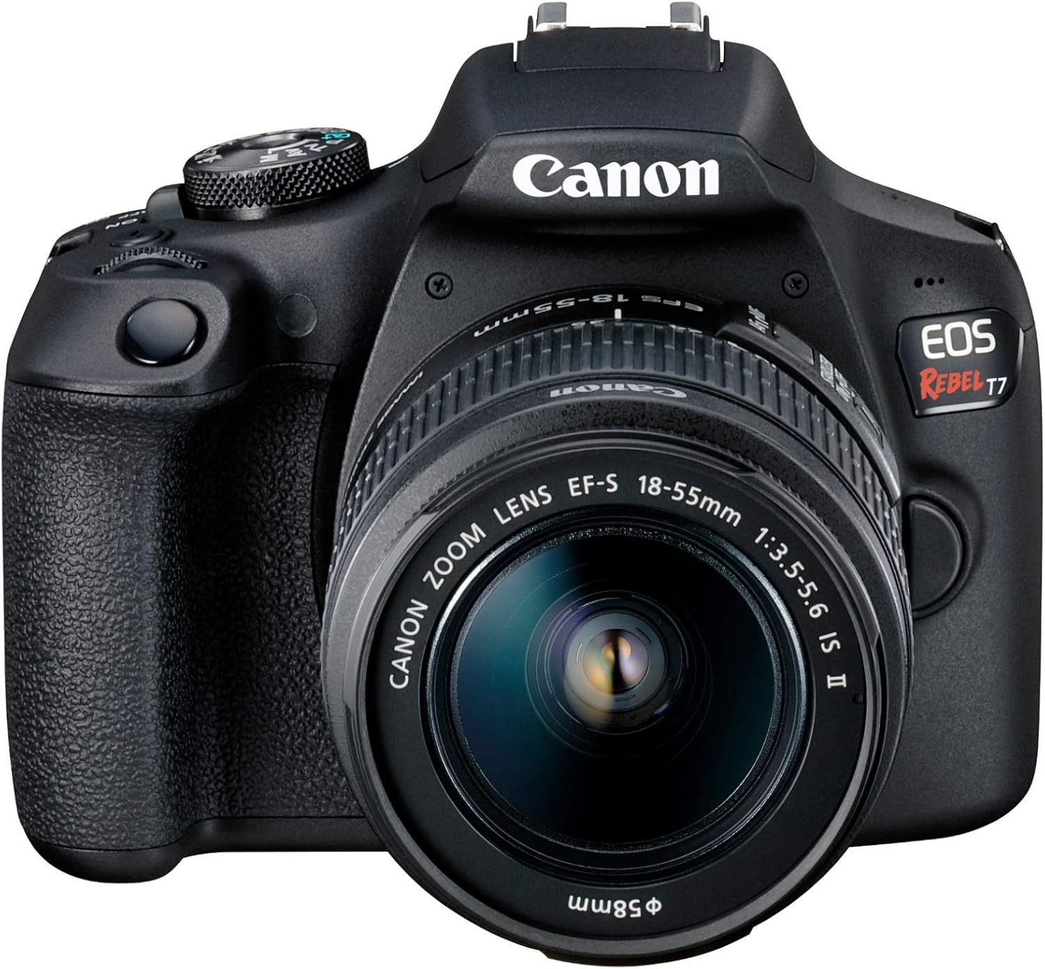 Canon EOS Rebel T7 DSLR Camera with 18-55mm Lens | Built-in Wi-Fi | 24.1 MP CMOS Sensor | DIGIC 4+ Image Processor and Full HD Videos