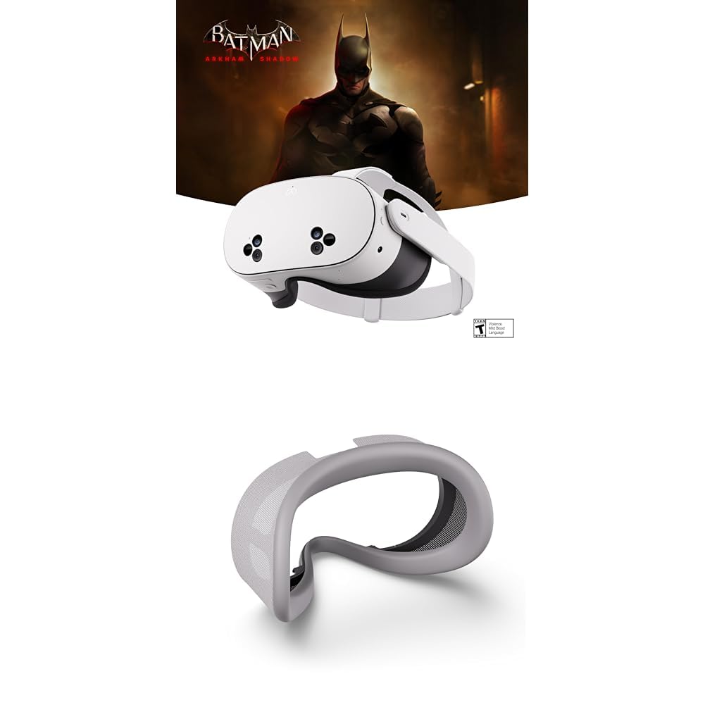 Meta Quest 3S 128GB — Get Batman: Arkham Shadow and a 3-Month Trial of Meta Quest+ Included — All-in-One Headset