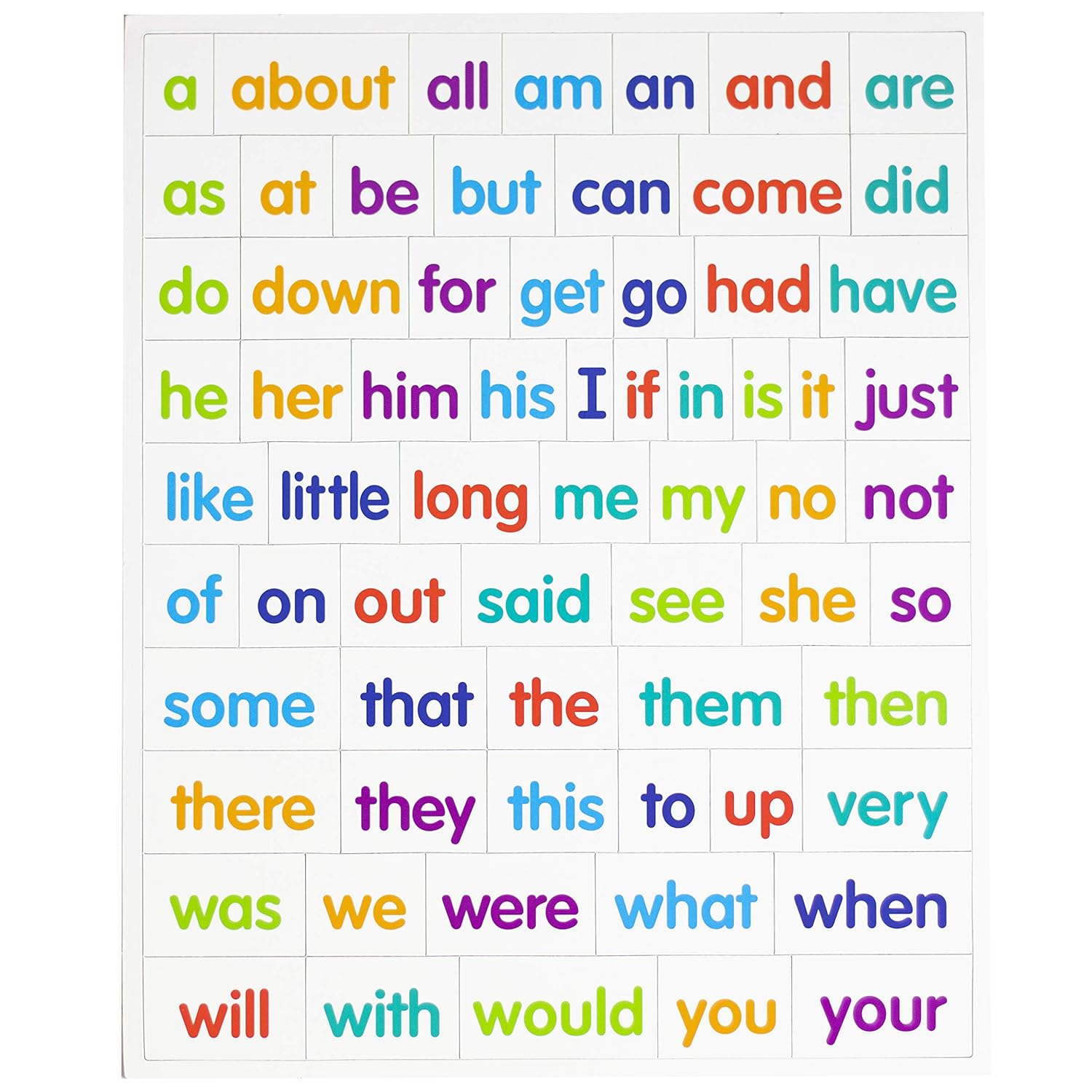 Active Minds Sight Words Magnets - Learn and Practice Language Building Skills needed for Reading (Ages 5 and Up)      Pamphlet – May 25, 2018