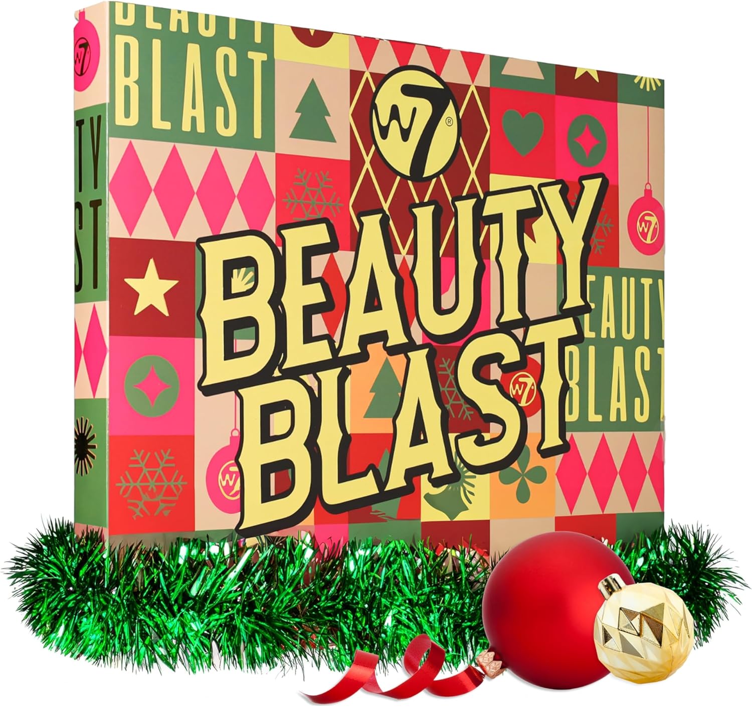 W7 Beauty Blast Advent Calendar 2024-24 Individually Boxed, Makeup  Cosmetic Surprises For Christmas - Cruelty Free, Holiday Gifting