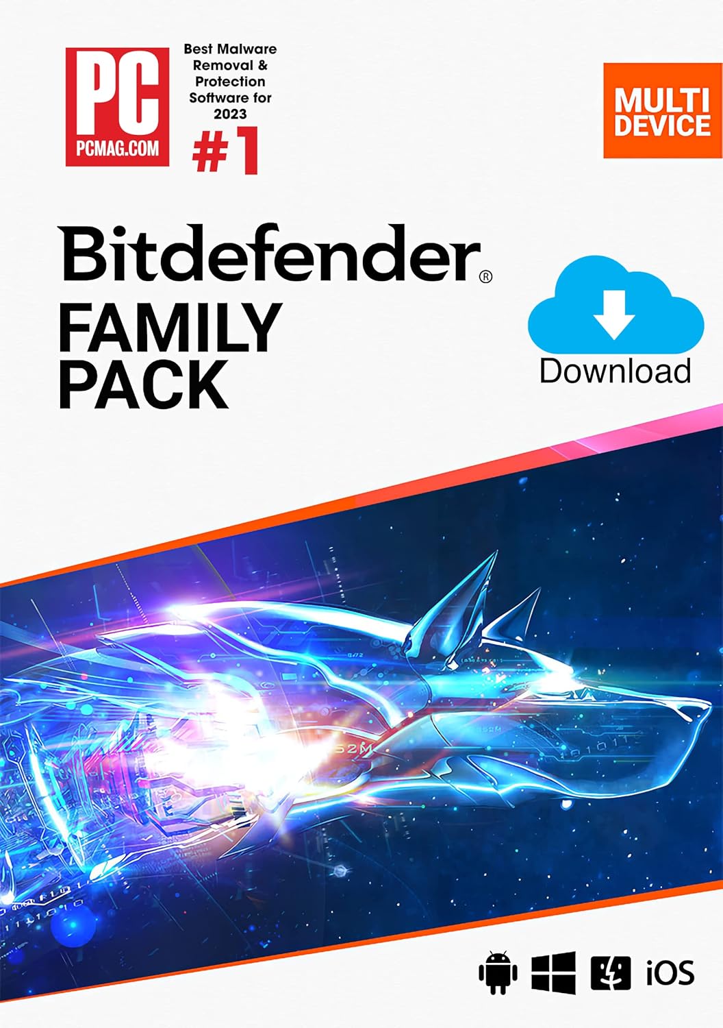 Bitdefender Family Pack - 15 Devices | 2 year Subscription | PC/Mac | Activation Code by email