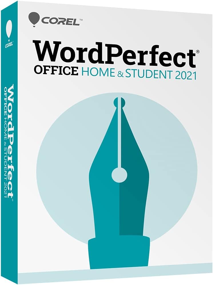 Corel WordPerfect Office Home  Student 2021 | Office Suite of Word Processor, Spreadsheets  Presentation Software [PC Disc]