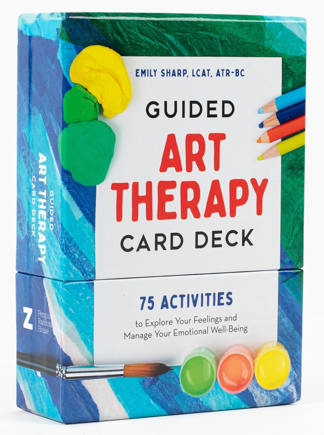 Guided Art Therapy Card Deck: 75 Activities to Explore Your Feelings and Manage Your Emotional Well-Being      Cards – October 31, 2023