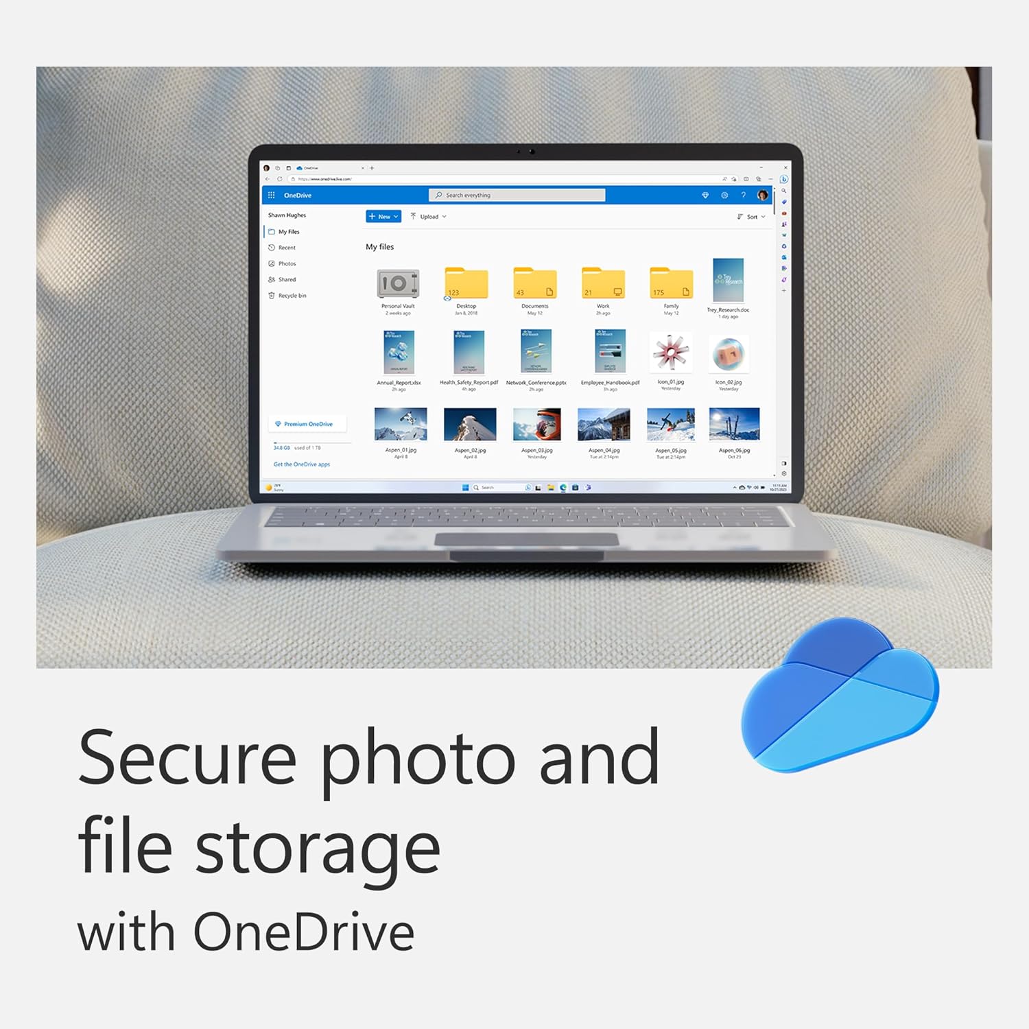 Microsoft 365 Personal | 12-Month Subscription, 1 person | Word, Excel, PowerPoint | 1TB OneDrive cloud storage | PC/Mac Instant Download | Activation Required