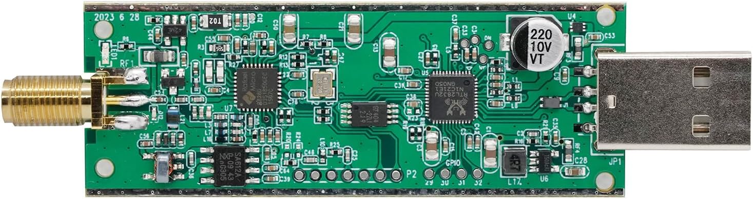 V4 R828D RTL2832U 1PPM TCXO HF Bias Tee SMA Software Defined Radio with Dipole Antenna Kit