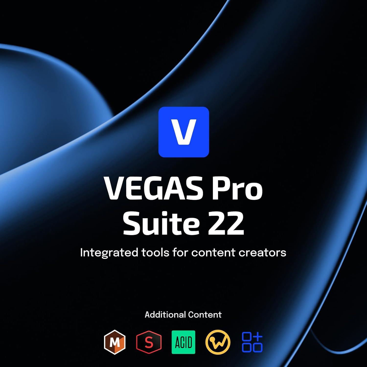 VEGAS Pro Suite 22 - All-in-one suite for video, audio and post-production | video editing software | video cutting software | video editor | Windows 10/11 PC | 1 license